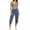 Navy, variant on AKOEE Cargo Capris for Women High Waist Multi Pockets Lightweight Quick Dry Workout Summer Casual Capri Pants (XL, Navy)