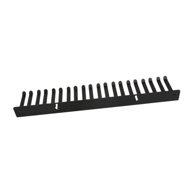 tredstone Cable Management Tray Wire Management Tray Large Capacity Wall Mounted Organizers For Efficient Storage Solutions Black 20 teeth