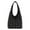 Black, variant on HUISZJ Stylish Studded Shoulder Bag, rendy Shoulder Bag, Large Capacity Tote Handbag for Women Work Shopping Travel (Black)