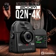 thumbnail image 1 of Work From Home Zoom Q2n-4K Handy Video Recorder with Samson MediaOne M30 Powered Studio Monitors, 32GB Memory Card, and Essential Accessories Bundle, 1 of 8