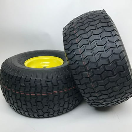 20x10.00-8 Lawn Mower Wheels - Set of 2 - Fits on 3/4 Inch Axle