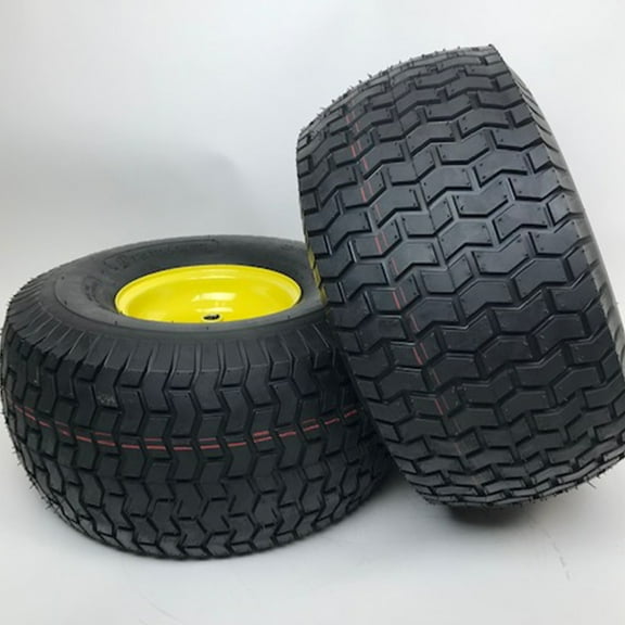 20x10.00-8 Lawn Mower Wheels - Set of 2 - Fits on 3/4 Inch Axle