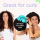 thumbnail image 5 of Gorro de ducha premium para mujeres con cabello largo. Reutilizable 100% impermeable Doble cara Ideal para rizos con tejido anti-frizz forrado en rizo. Gorros de ducha negros para mujer., 5 of 8