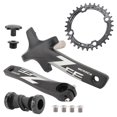 thumbnail image 4 of de bielas de de 170 mm con 104/64 BCD Pieza de de montaña, eje de rueda de piñón de soporte inferior para de 32T DYNWAVEMX Brazo de manivela de bicicleta, 4 of 8