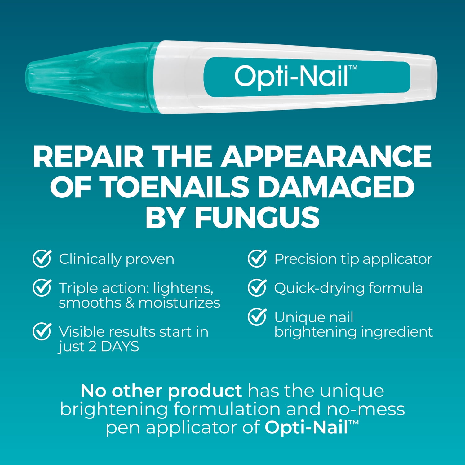 (3 pack) Opti-Nail Fungal Toenail Renewal Pen, 0.125 oz, Nail Fungus Treatment For Toenail, Starts Improving Nail Appearance In Just 2 Days
