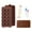 Brown2, variant on NSESSHome Set of 2 Silicone 6-Cavity Easter Egg Shape Cake Baking Mold DIY Chocolate Bakeware Pan For Handmade Soap Pastry Cake Muffin Ice Cube Biscuit Pudding