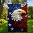 thumbnail image 2 of BSJJY American 250th Anniversary Small Garden Flag 12x18 Inches, Double-Sided USA Bicentennial Patriotic Pattern Yard Sign for Home Farmhouse Outdoor Lawn Decor (I), 2 of 6