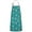 Teal Daisy Flower, variant on Teal Daisy Flower Yellow Blooms Pattern Apron-Garden Aprons for Women with Pockets-Cotton Linen Waterproof Kitchen Cooking Gardening Aprons Adjustable for Kitchen,Cooking,BBQ and Salon 33x27 Inch