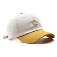 thumbnail image 2 of yunLXY Hat for Women Muslim hat Men And Women Outdoor Embroidered Baseball Cap Sunscreen Baseball Cap Running Exercise Baseball Cap One Size, 2 of 5