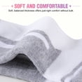thumbnail image 5 of EALLCO Womens Quarter Socks 8 Pairs Athletic Performance Cushioned Running Workout Ankle Socks for Women, 5 of 9