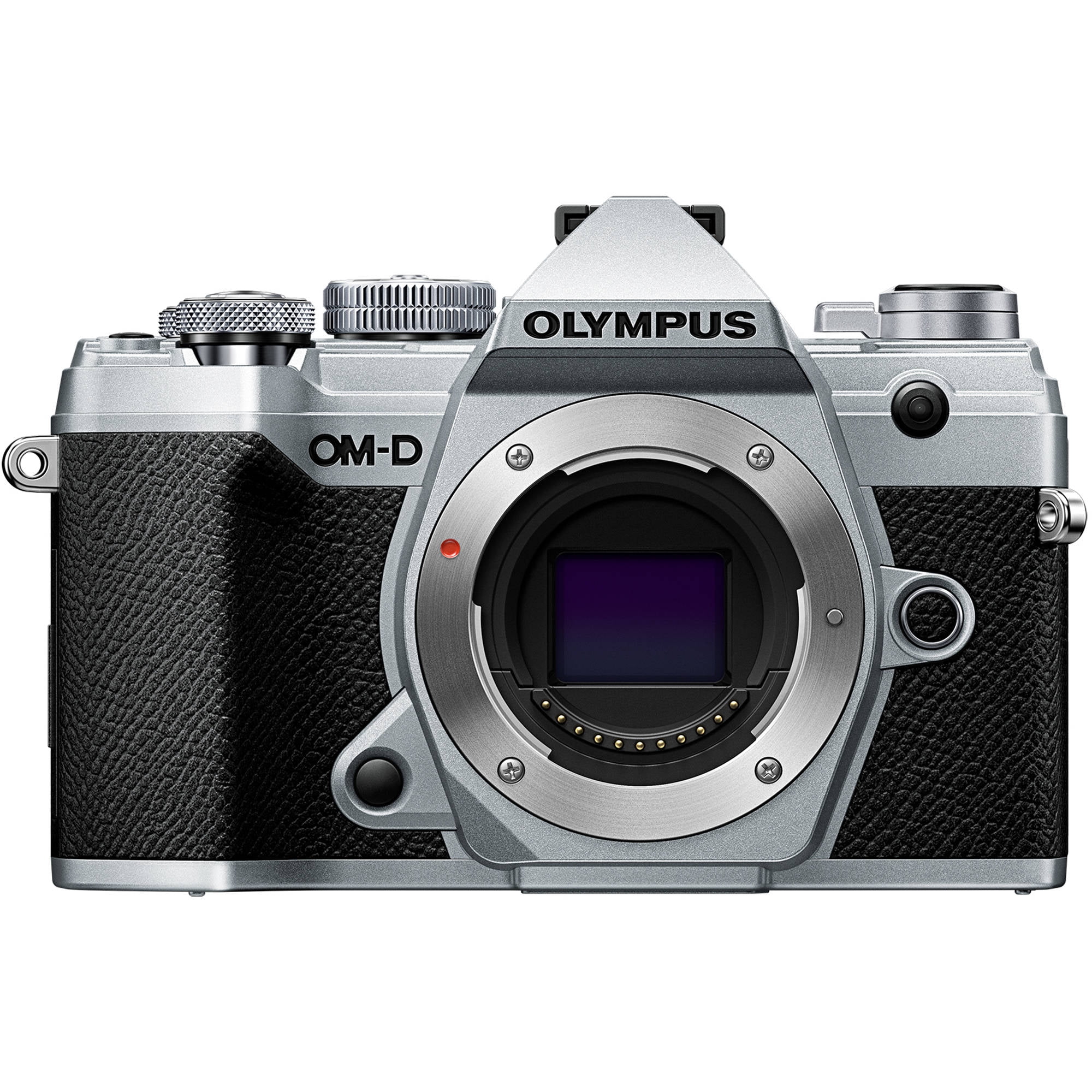 Olympus OM-D E-M5 Mark III Mirrorless Camera with Lens - Silver