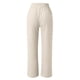 thumbnail image 4 of Gibobby Pantalones de pierna ancha para mujer Lightweiht cintura ajustable pajarita sueltos cómodos pantalones casuales con bolsillo (Beige, L), 4 of 5