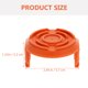 thumbnail image 2 of Cubiertas de carrete de 4 PCS Tapa de carrete compatible para WG154 WG163 WG180 WG175 WG155 HOMEMAXS 14341978-MX, 2 of 6