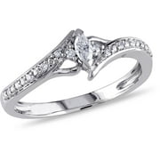Kp White Gold Cz Solitare Ring Kp White Gold Cz Solitare Ring