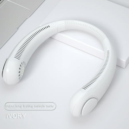 

USB Rechargeable Bladeless Neck-Fan Portable Handheld Personal Fan Neckband Fan