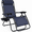 Navy Blue Chair 1 Pack, variant on CYCLONE SOUND Foldable Zero Gravity Chairs with Pillows Cup Tray -Set of 2, Black