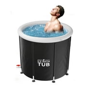 NAIZEA 85GL Portable Adult Ice Bath Tub, Hydrotherapy Bath Tub, Effective Stress and Anxiety Relief, with Dust Cover