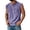 Purple C, variant on Short Sleeve T Shirt For Men Round Neck Pocket Relaxed Fit Summer Casual Wear Versatile Lightweight Comfortable Top