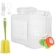 thumbnail image 3 of 1 juego de recipiente de agua reutilizable para exteriores, recipiente grande para almacenar agua con grifo., 3 of 5