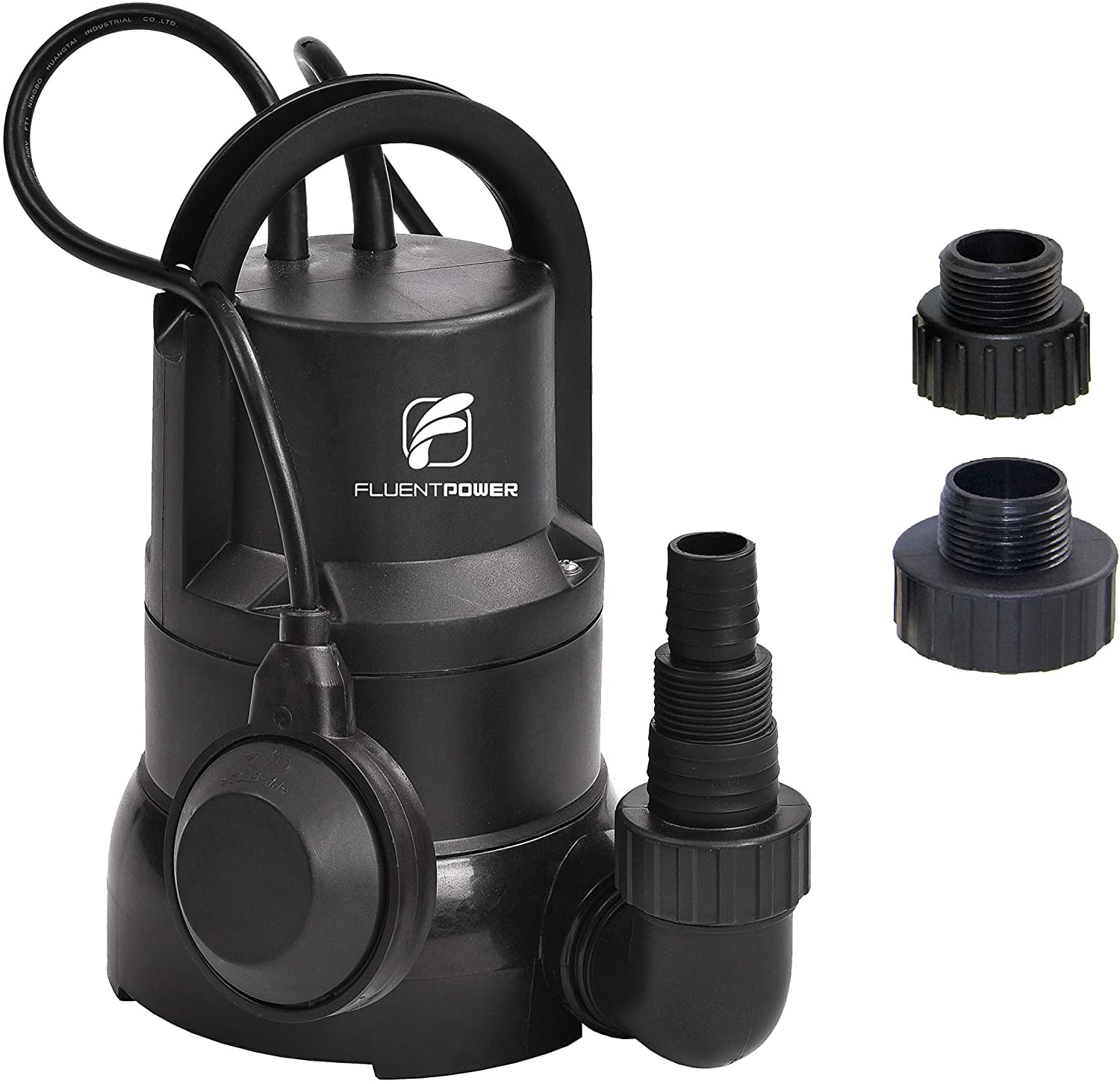 FLUENTPOWER 1/3 HP Electric Submersible Small Utility Drain Water Pump