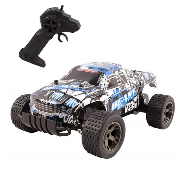 RC Big Wheel Cheetah King Truck Remote Control Includes Rechargeable