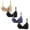 Beige, variant on 4 Pack Bras for Women No Underwire Push up Bralette Everyday Wear Plus Size Comfy Full Support Bras