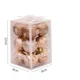 thumbnail image 3 of 12 bolas de Navidad, adorno para árbol de Navidad, bola colgante para fiesta de Navidad, regalo de Año Nuevo, bola brillante, decoración navideña, 3 of 5