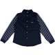 thumbnail image 1 of Gibobby Blusas Para Niñoses Tops de manga Ropa para niños Camisa larga para niños Sujetador de rayas Adolescente Bebé Niños Tops(Azul marino, 9-11 Años), 1 of 5