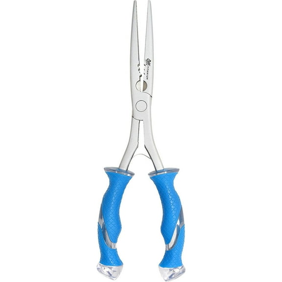 Cuda Titanium Bonded 10.25" Long Needle Nose Plier