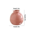 thumbnail image 3 of Ceramic Vase for Tabletop, Scandinavian Style Small Vase, Modern Home Decor Accent for Living Room, Entryway Centerpiece, Minimalist Flower Vase, 3 of 7