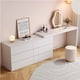 thumbnail image 3 of Bedroom Dressing Table Led Mirror Organiser Dressing Table Decoration Accessories Meubles De Chambre Furniture Comfortable My Lux Decor Round, 3 of 24