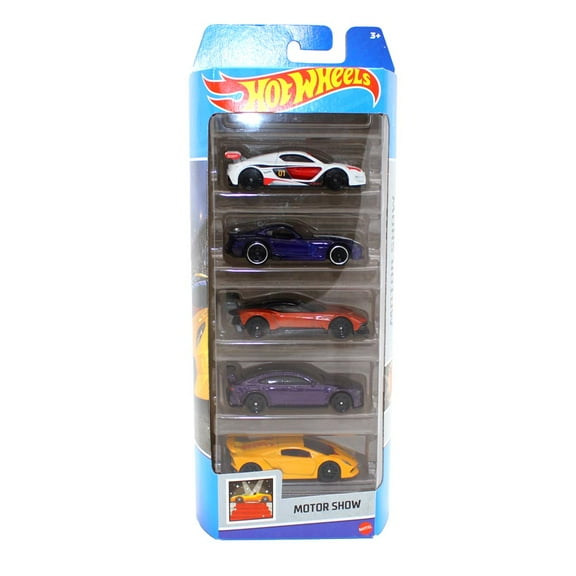 Hot Wheels Child Car & Truck Play Vehicles, (5 Pack)