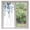 Blue Gray White, variant on Grey Eucalyptus Leaves Privacy Window Film, Decorative Frosted Glass Window Film, Weeping Spring Botanical Summer Reusable Peel and Stick Static Cling for Home Bathroom Office Glass Door 17.7"x39.3"