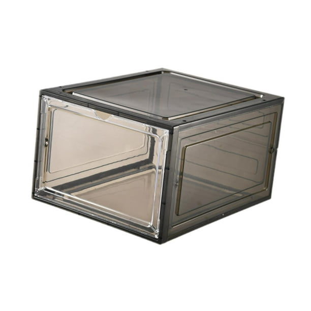 Luzkey Shoe Storage Box Display Case Handbag Storage Organizer Sneaker