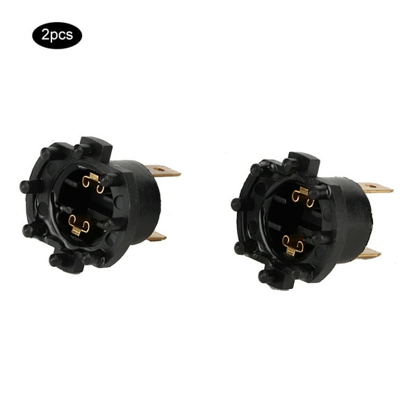 Sonew Pair of Headlight Socket Bulb Holder for Mazda 3 5 323 B28V510A3 12V, Headlight Bulb Holder for Mazda, Headlight Bulb Holder