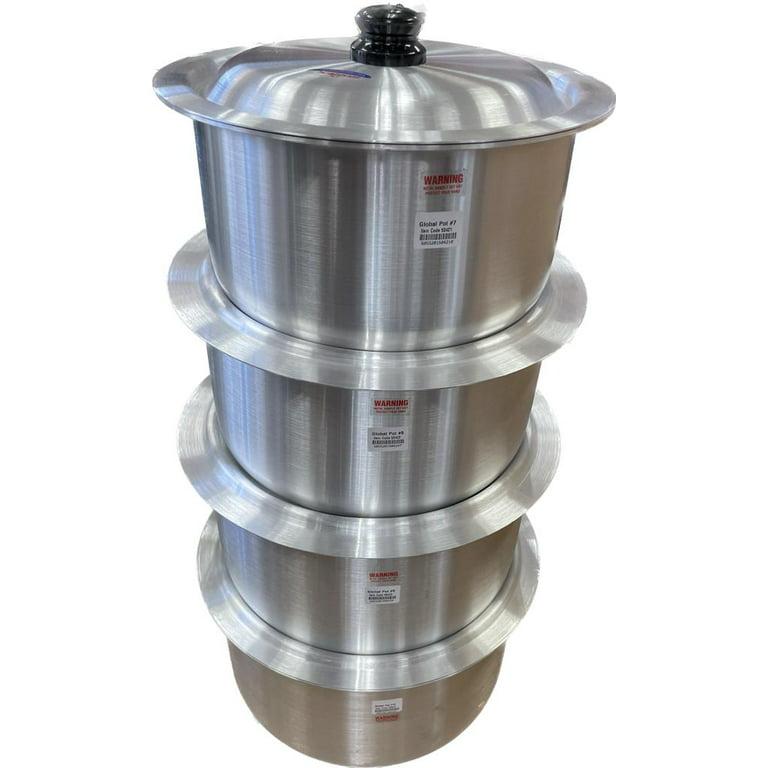 Sonex Aluminum Big Cooking Pots whole set from Size 7 to 10