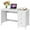 White, variant on Topbuy Computer Desk w/ 3 Drawers 48" Wide Writing Desk with Storage Laptop Study Desk w/ Anti-tip Kit Black