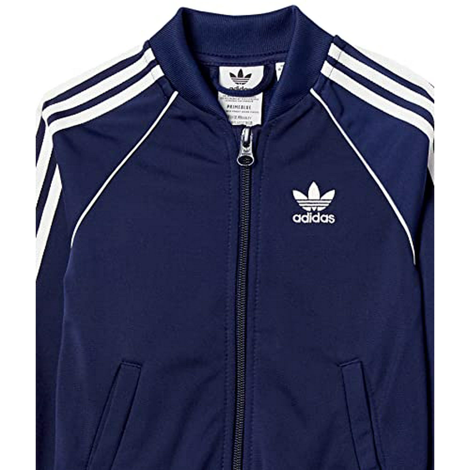 Blue adidas superstar tracksuit best sale