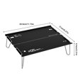thumbnail image 2 of Mesa plegable para acampar Mini mesa de playa mesa de comedor compacta ultraligera para barbacoa, 2 of 9