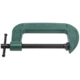thumbnail image 2 of Abrazadera en forma de C de acero con alto contenido de carbono, clip G, longitud de sujeción de 4,6 pulgadas, herramienta de fijación de torsión grande para carpintero, 2 of 12