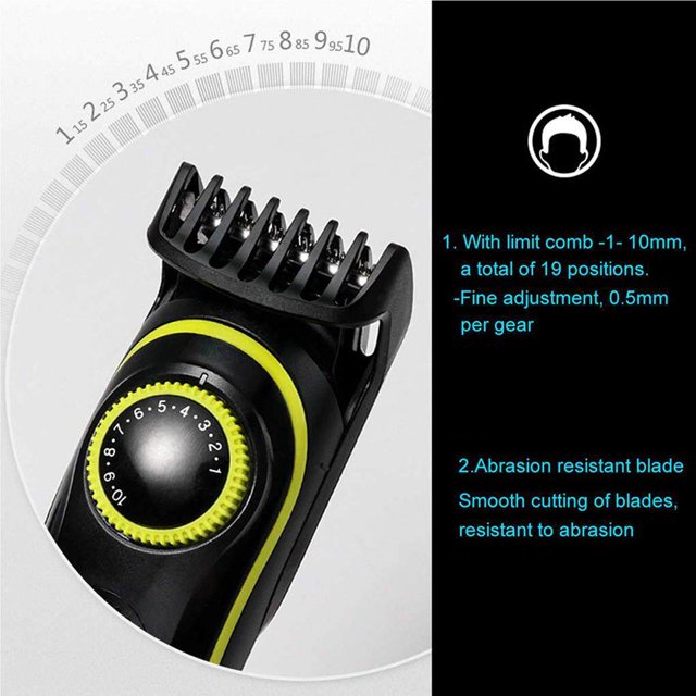 Men's Electric Clipper Household Rechargeable Beard Trimmer Hair Trimmer