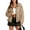 E9-Khaki, variant on Womens Faux Leather Bomber Jacket Long Sleeves Full Zip Up Jackets with Pockets Lapel Collar Coat Casual Fashion Spring Fall Trendy Streetwear,Sky Blue XL