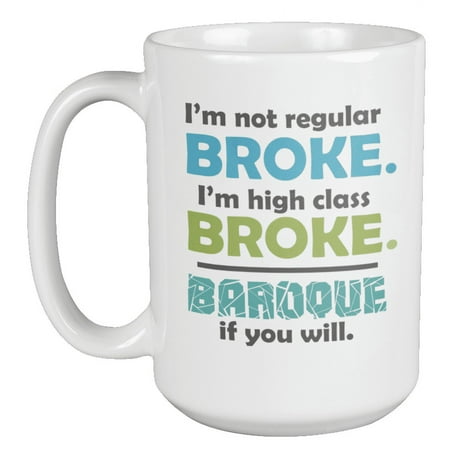 

Baroque Funny Coffee & Tea Mug for Mom Dad Youths Men & Women (15oz)