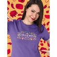 thumbnail image 2 of Cinco De Mayo Cluttered Items Shaped T-Shirt Women -Image by Shutterstock, Female XX-Large, 2 of 4