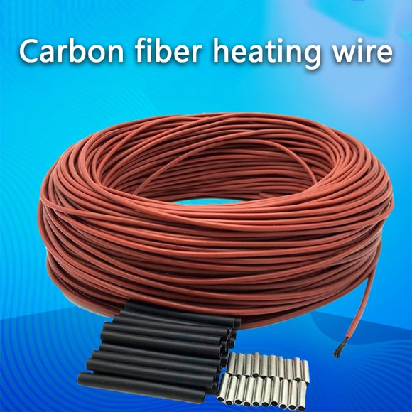 Maoww Heating Cable Floor Warming Wire Home Supplies Silicone Carbon Fiber Household Accessories Incubator Fittings Thermostat Cables