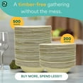 thumbnail image 5 of ECO SOUL 16 Oz [125-Pack] Tree Free Compostable Disposable Bowls (PFAS Free) | Eco-Friendly Biodegradable Heavy Duty Bowls For Dessert | Salad & Soup Bowl, 5 of 9