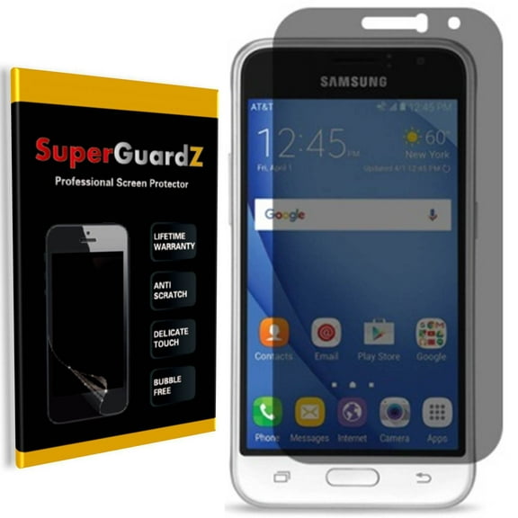 For Samsung Galaxy J1 (2016) - SuperGuardZ Privacy Anti-Spy Screen Protector, Anti-Scratch, Anti-Bubble, Anti-Fingerprint