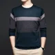 thumbnail image 3 of Sudaderas masculinas, polos casuales para hombre, jersey holgado, talla XXL, manga larga, con cuello, venta social, elegante, alta marca, elasticidad, talla XL, 3 of 5