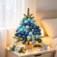 thumbnail image 5 of 49 Pcs Mini Christmas Ornaments for Mini Tree - 1.18" Shatterproof Small Hanging Balls Set for Xmas Holiday Table Wreath Decor (A), 5 of 9