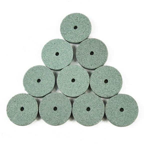 10 Pcs 20mm Grinding Wheel Polishing Mounted Stone for Grinder Drill Buffing Wheel